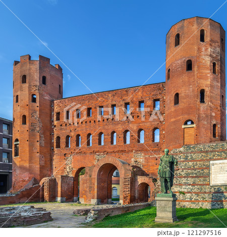 Porta Palatina, Turin, Italy Porta Palatina, Turin, Italy 121297516
