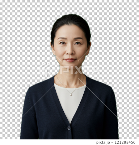 一個面向前方的女人 121298450