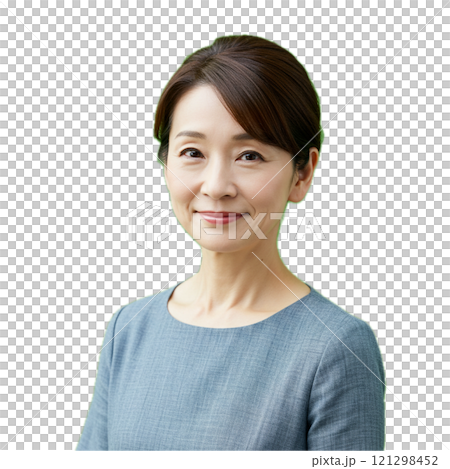 一個面向前方的女人 121298452