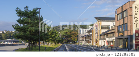 松島のパノラマ風景 121298505