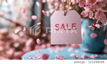 スプリングセールの素材 121298589