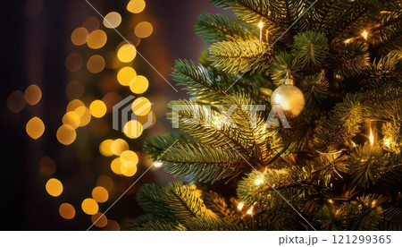 《AI画像》緑のクリスマスツリー 《AI画像》緑のクリスマスツリー 121299365