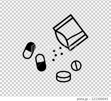 Simple medicine illustration vector Simple medicine illustration vector 121300045