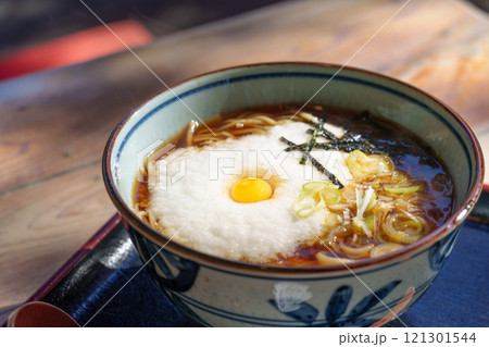 月見とろろ蕎麦 121301544