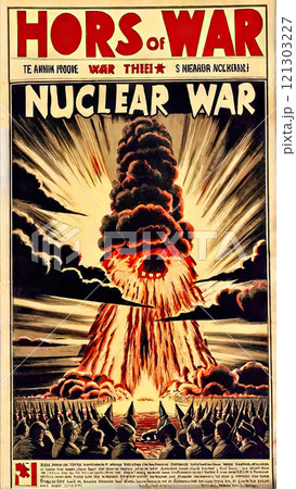 Nuclear War Horror Concept. The end of the world. Apocalypse. 121303227