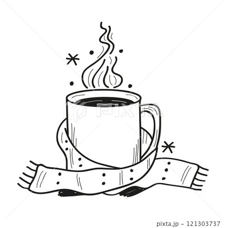 Christmas hot drinks set. Collection of winter alcoholic beverages including mulled wine Christmas hot drinks set. Collection of winter alcoholic beverages including mulled wine 121303737
