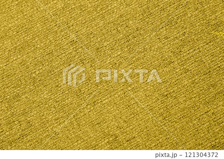 yellow background fabric texture macro 121304372