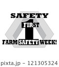 Farm Safety banner week Title vector design illustration 121305324