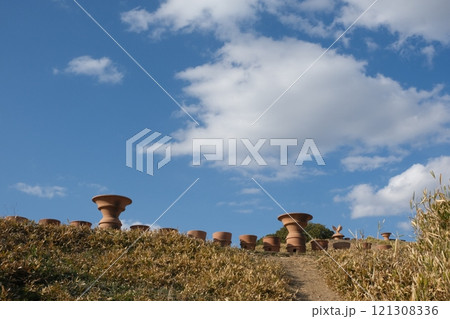 長岡京市の恵解山古墳 121308336