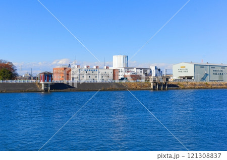 埼玉県八潮市垳川(がけがわ)排水機場周辺2024年12月 埼玉県八潮市垳川(がけがわ)排水機場周辺2024年12月 121308837