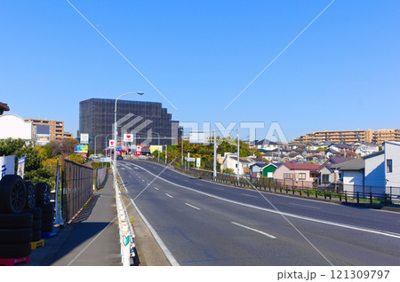 千葉県松戸市国道六号線2024年12月 121309797