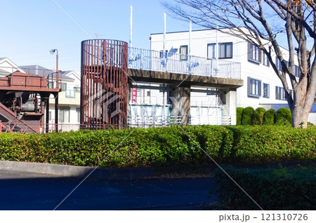 埼玉県草加市葛西用水伏越周辺2024年12月 埼玉県草加市葛西用水伏越周辺2024年12月 121310726