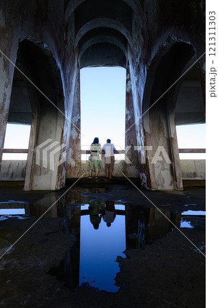 遺跡のような建造物 牧山展望台 遺跡のような建造物 牧山展望台 121311303