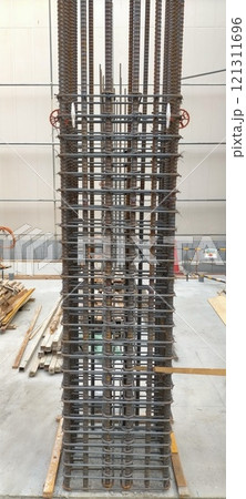 建築基礎の鉄骨 121311696