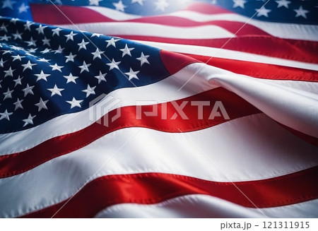 United States of America flag background 121311915