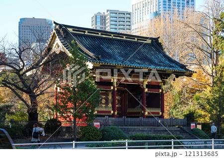 東京都 芝公園 秋 有章院霊廟二天門 東京都 芝公園 秋 有章院霊廟二天門 121313685