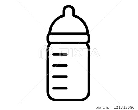 哺乳瓶のアイコン(授乳室のマーク) 哺乳瓶のアイコン(授乳室のマーク) 121313686