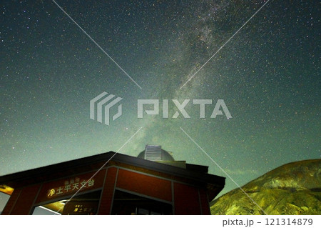 満天の星空 磐梯吾妻スカイライン 浄土平／福島県福島市 121314879
