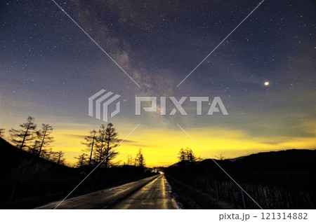 奥日光ロマンティック街道の天の川 121314882