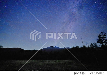 乗鞍高原の星空／長野県松本市 121315013
