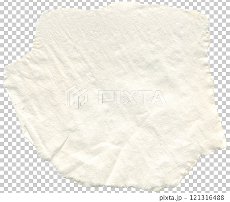 Realistic crumpled tracing paper. Beige, creamy, ivory rice washi paper for scrapbooking, paper collage making. Realistic crumpled tracing paper. Beige, creamy, ivory rice washi paper for scrapbooking, paper collage making. 121316488