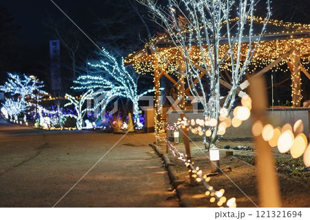 冬のイルミネーションShibata Fantasy Illumination2024　宮城県柴田町 121321694