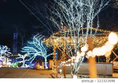 冬のイルミネーションShibata Fantasy Illumination2024　宮城県柴田町 121321696