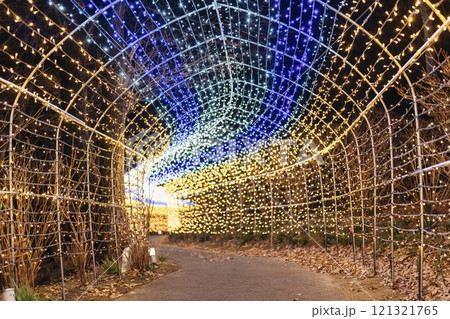 冬のイルミネーションShibata Fantasy Illumination2024　宮城県柴田町 121321765