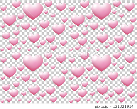 Heart seamless pattern F-1' Heart seamless pattern F-1' 121321914