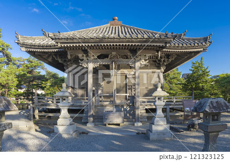 松島の瑞巌寺 五大堂のパノラマ風景 121323125