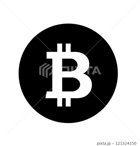 仮想通貨のシンプルアイコン 121324150