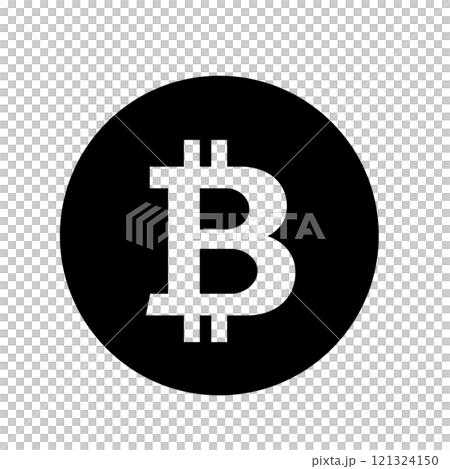 仮想通貨のシンプルアイコン 121324150