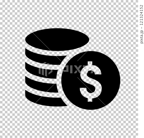 Dollar currency simple icon Dollar currency simple icon 121324152
