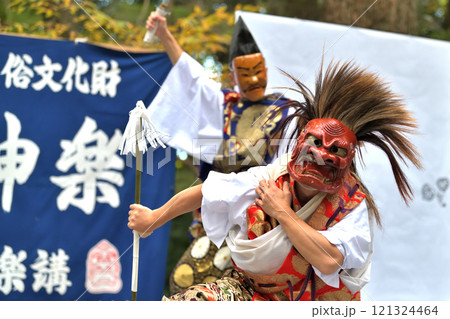豊前神楽　駈仙（ミサキ）と須佐之男命 121324464