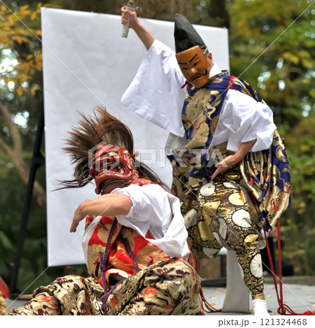 豊前神楽　駈仙（ミサキ）と須佐之男命 121324468