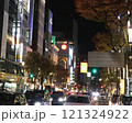 夜の繁華街（銀座） 121324922