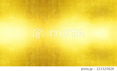 Shiny yellow leaf gold foil 121325626