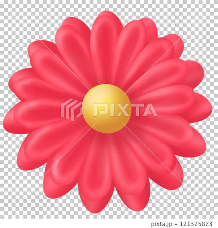 flower with red poppy flower with red poppy 121325873