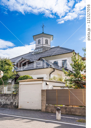 白雲館(旧八幡東小学校)明治初期の疑洋風建築 有形文化財 滋賀県近江八幡市為心町 白雲館(旧八幡東小学校)明治初期の疑洋風建築 有形文化財 滋賀県近江八幡市為心町 121327056