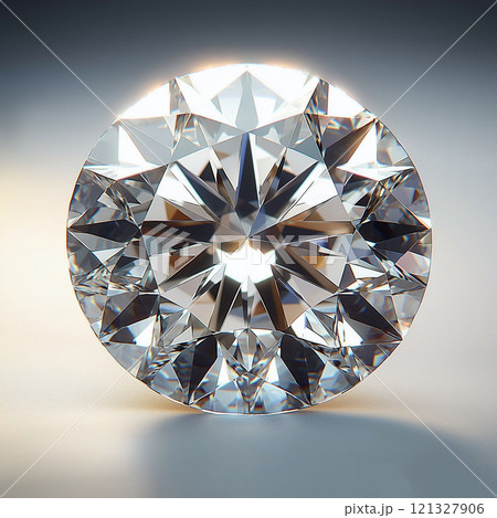 キラキラ輝くダイヤモンド 121327906