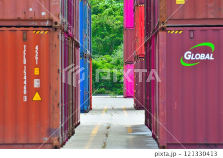 新潟東港 コンテナ(新潟県) 新潟東港 コンテナ(新潟県) 121330413