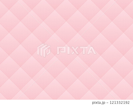 上品かわいい　ピンクのシンプル背景イラスト素材　キルト布イメージ 121332192