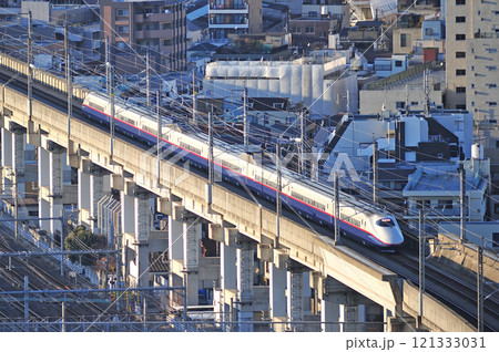 長野新幹線　大宮－上野　JR東日本　E2系　N8編成（長野）　あさま 121333031