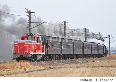成田線 水郷-小見川 JR東日本 C61-20+旧客+DE10-1202(高崎) 成田線 水郷-小見川 JR東日本 C61-20+旧客+DE10-1202(高崎) 121333272