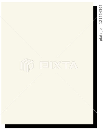 ノート風のコピースペース 121334595