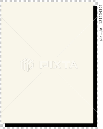 ノート風のコピースペース 121334595