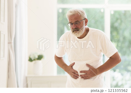 Senior man in pain. Senior man in pain. 121335562