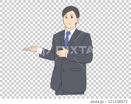 Businessman to guide 121336072