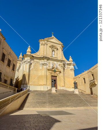 Rabat Cathedral on the island of Gozo 121337346