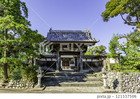 小夜の中山　久延寺　山門　静岡県掛川市 121337506